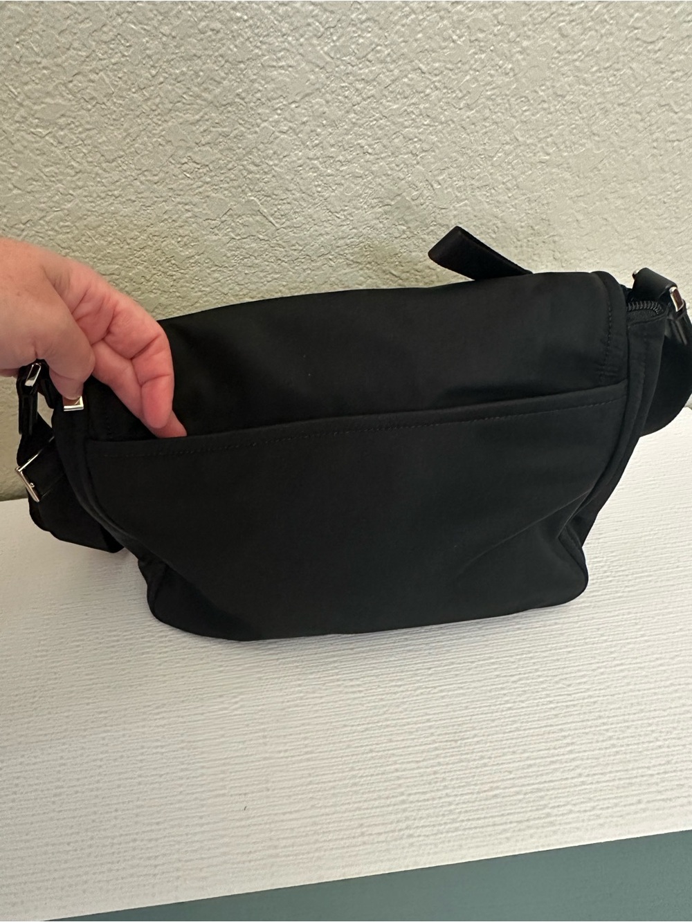 kate spade Black Nylon Crossbody with Front Zip Pocket - Picture 8 of 13